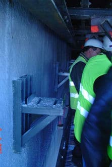 Detalle escuadra de apoyo encofrado losa turia Detalle escuadra de apoyo encofrado losa turia
