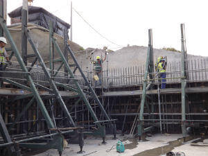 Escuadras fortex a una cara encofrado