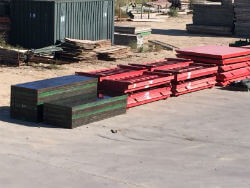 Material de encofrado listo Material de encofrado listo