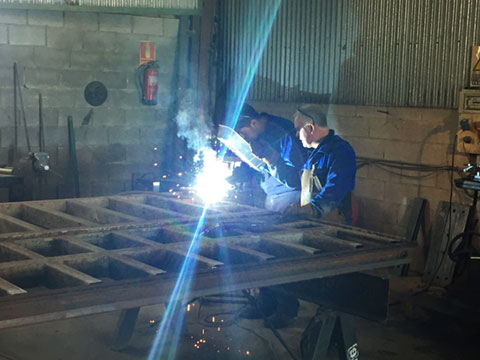 Entibación para zanjas Entibación para zanjas