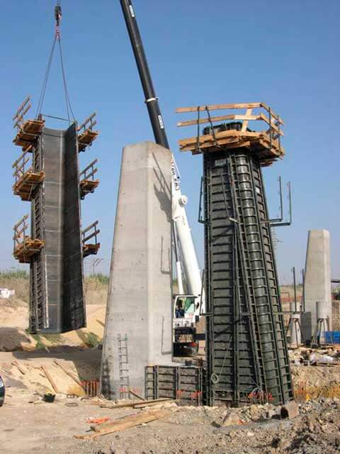 Encofrado para pilares